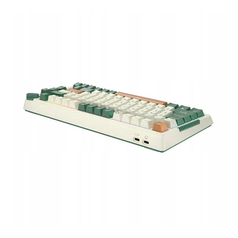 Royal Kludge RK-H81 Tri-Mode RGB 81 Keys Hot Swappable Mechanical Keyboard Time Machine (Brown Switch)