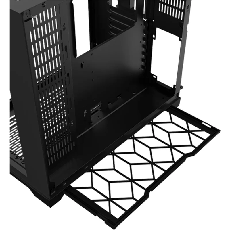 Coolman Spectra Luxe ATX Case (Black, White)