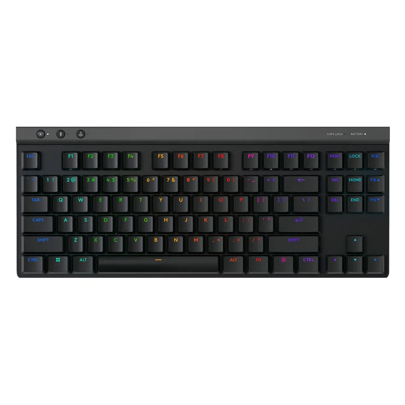Logitech G515 Lightspeed Tkl Wireless Gaming Keyboard (Black, White)