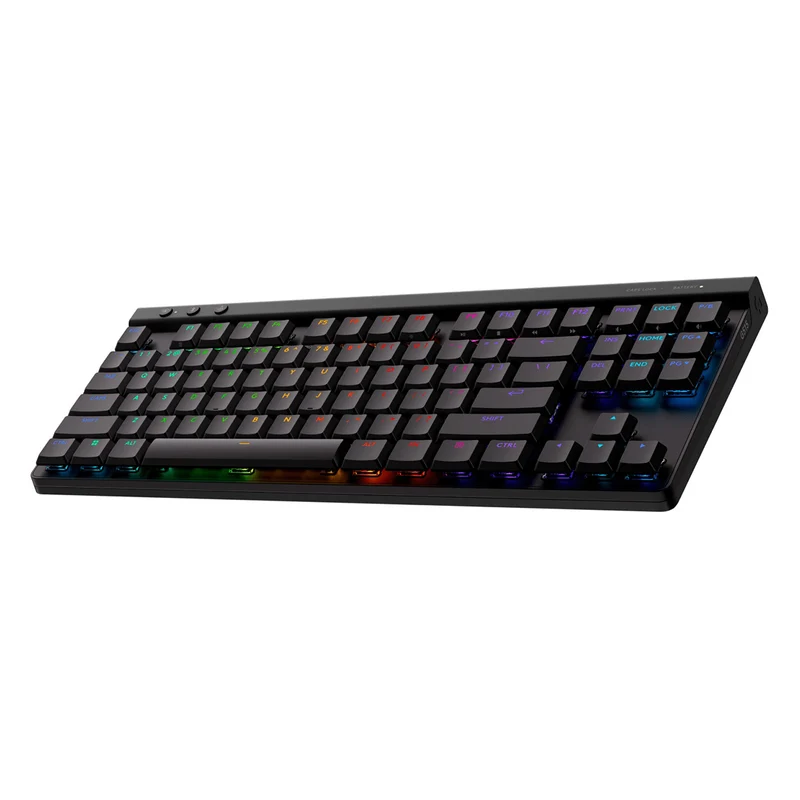 Logitech G515 Lightspeed Tkl Wireless Gaming Keyboard (Black, White)