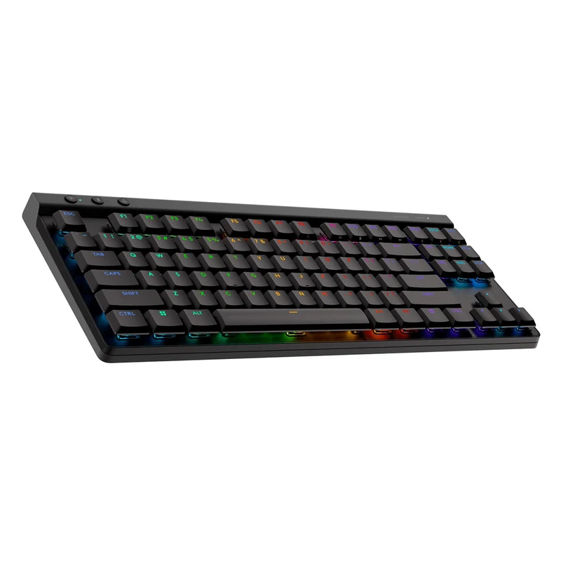 Logitech G515 Lightspeed Tkl Wireless Gaming Keyboard (Black, White)