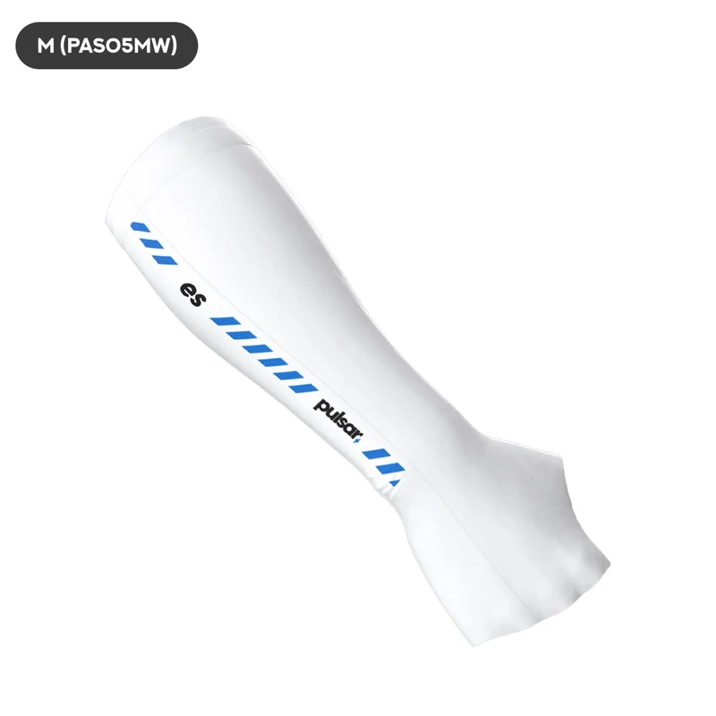 Pulsar ES eSports Arm Sleeve Palm Short (White) (M (PAS05MW), L (PAS05LW), XL (PAS05XLW))