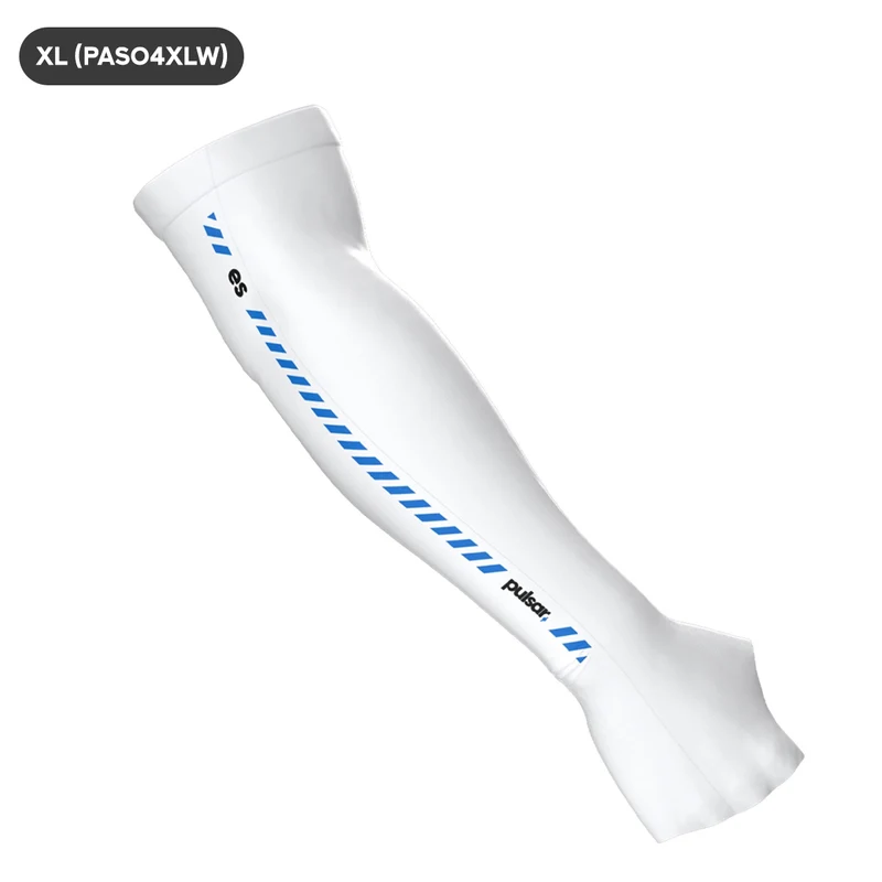 Pulsar ES eSports Arm Sleeve Palm Long (White) (M (PAS04MW), L (PAS04LW), XL (PAS04XLW))