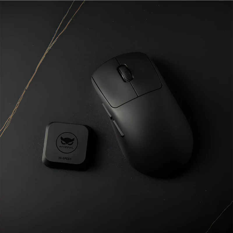 Waizowl OGM Pro V2 Wireless Ultralight Tri-Mode eSports Mouse (Black, Red, Pink)