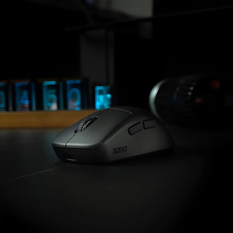 Waizowl OGM Pro V2 Wireless Ultralight Tri-Mode eSports Mouse (Black, Red, Pink)