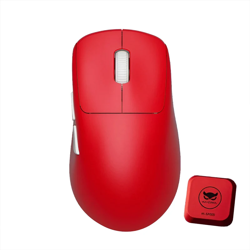 Waizowl OGM Pro V2 Wireless Ultralight Tri-Mode eSports Mouse (Black, Red, Pink)
