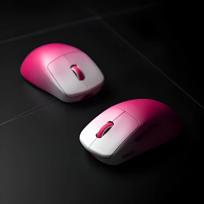 Waizowl OGM Pro V2 Wireless Ultralight Tri-Mode eSports Mouse (Black, Red, Pink)