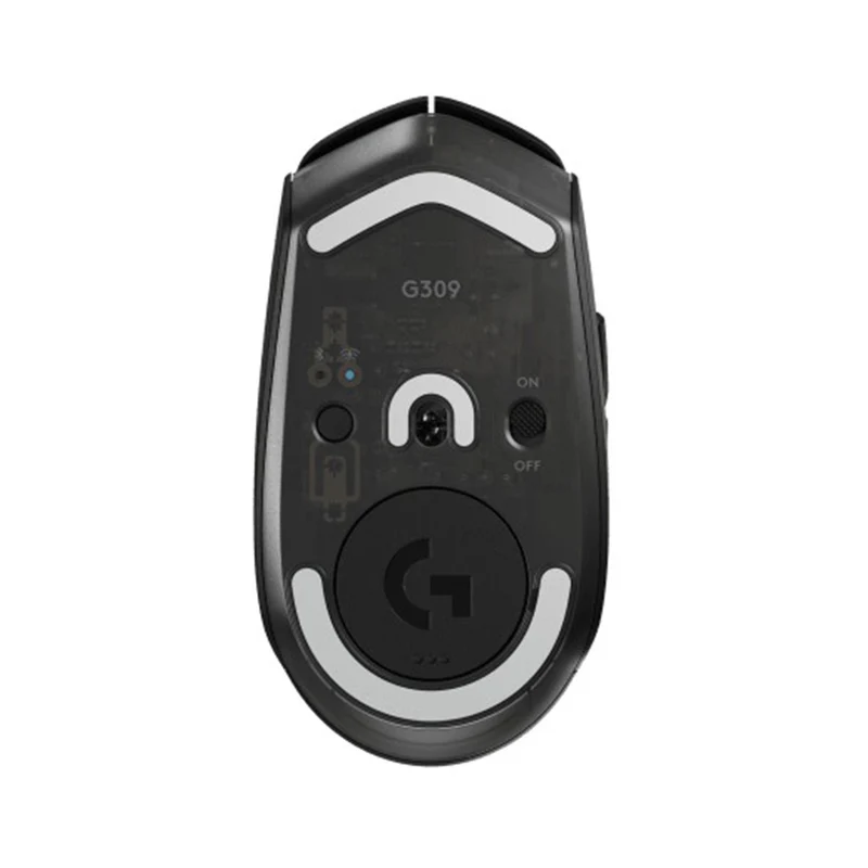 Logitech G309 Lightspeed Wireless Mechanical Mouse (Black, White)