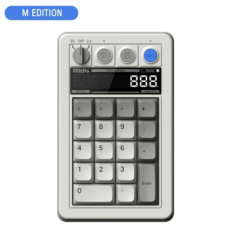 8Bitdo Retro 18 Mechanical Numpad (B5HB) (Fami Edition, N Edition, C64 Edition, M Edition)
