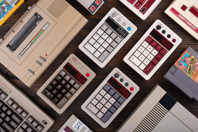 8Bitdo Retro 18 Mechanical Numpad (B5HB) (Fami Edition, N Edition, C64 Edition, M Edition)