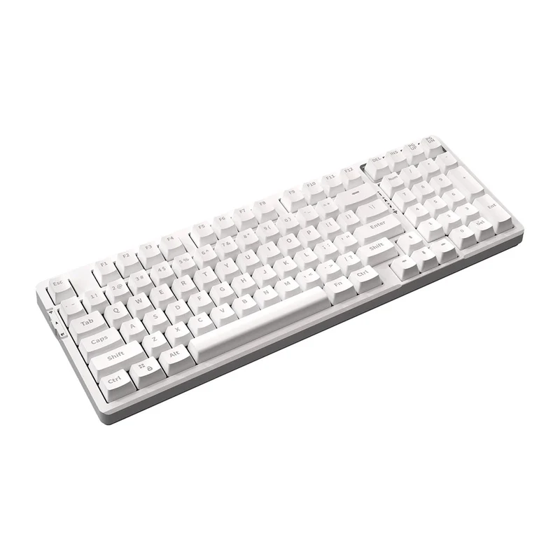 VGN V98 V2 Gaming Mechanical Keyboard Numbani Switch (Black, White)