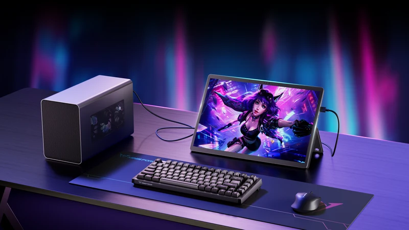 Minisforum V3 | 14" WQXGA (2560x1600) 165Hz | AMD Ryzen 7 8840U | 32GB LPDDR5 6400MHz | 1TB SSD | 3-in-1 | Windows 11 Pro | Laptop | Tablet | External Monitor | Magnetic Keyboard l Minisforum V-Pen l Laptop Sleeve l Tempered Glass Screen Protector