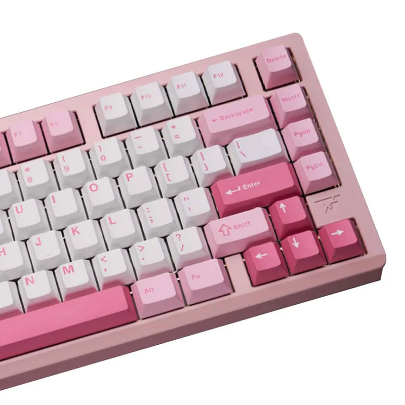 VXE75 Aluminum Gasket Structure Wireless Mechanical Keyboard (Pink) (Ice Berry Switch)