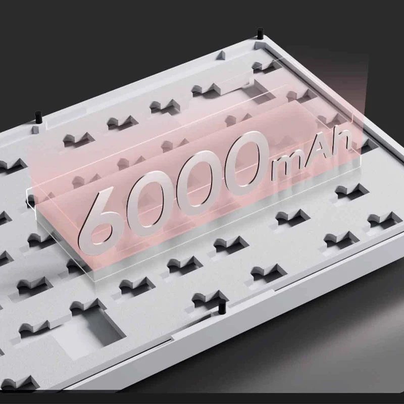 VXE75 Aluminum Gasket Structure Wireless Mechanical Keyboard (Pink) (Ice Berry Switch)
