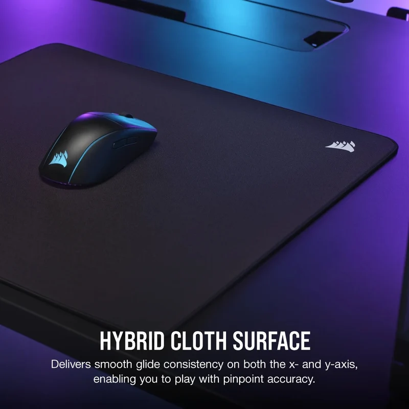 Corsair MM500 V2 Hybrid Cloth Gaming Mouse Pad (Large, Extended)