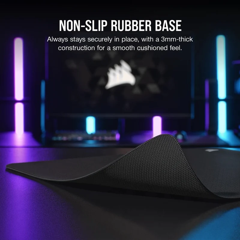 Corsair MM500 V2 Hybrid Cloth Gaming Mouse Pad (Large, Extended)