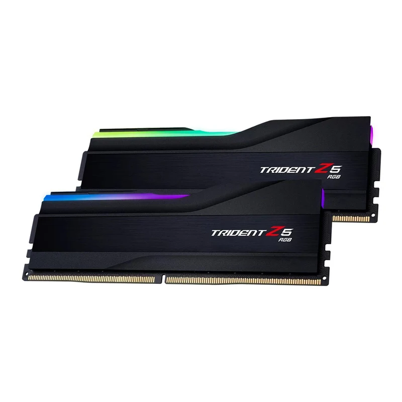 G.Skill Trident Z5 RGB 32GB (2x16GB) DDR5 7600MT/s CL36-46-46-121 1.40V Intel XMP Desktop Memory (Matte Black) (F5-7600J3646G16GX2-TZ5RK)