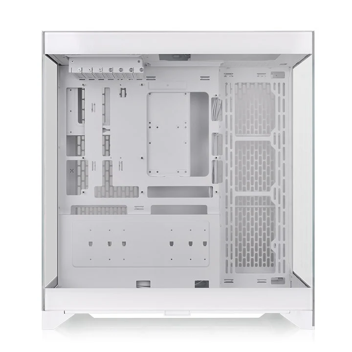 Thermaltake CTE E550 Tempered Glass Dual Chamber Mid Tower Case (Black, Snow)