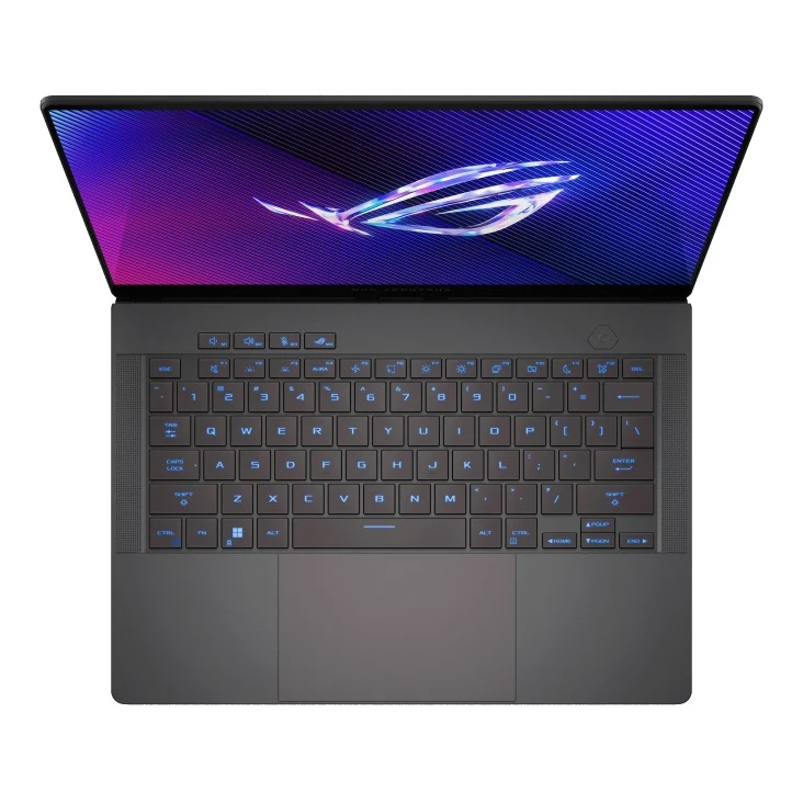 Asus ROG Zephyrus G14 GA403UI-QS066WS Gaming Laptop (Eclipse Grey) | 14" 3K (2880x1800) OLED 120Hz | R9-8945HS |32GB RAM | 1TB SSD | RTX 4070 | Windows 11 Home | ROG Zephyrus G14 Sleeve (2024) | ROG Impact Gaming Mouse | Type-C PD Adapter