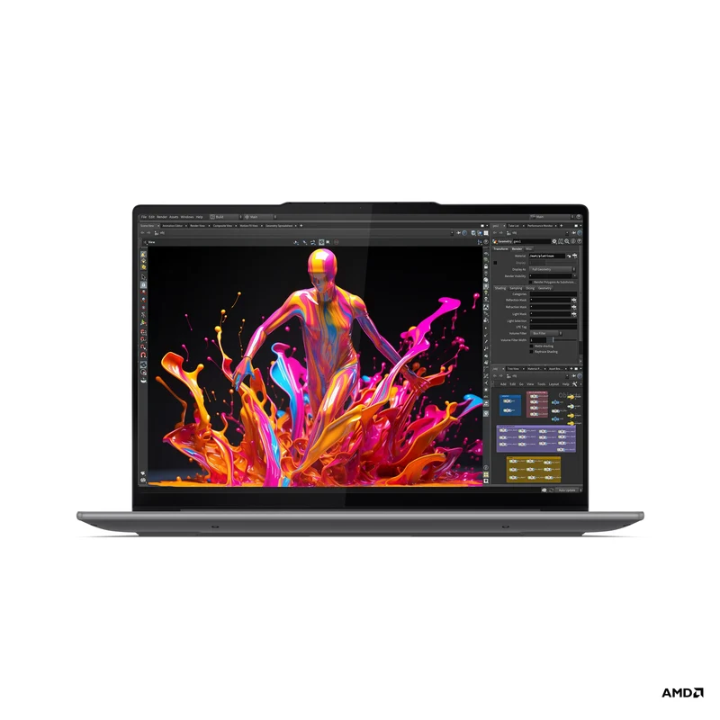 Lenovo Yoga Pro 7 14ASP9 83HN001NPH Laptop (Luna Grey) | 14.5" 2.8K (2880x1800) OLED 120Hz | Ryzen AI 9 365 | 32GB RAM | 1TB SSD | Integrated AMD Radeon 880M Graphics | Windows 11 Home | MS Office Home & Student 2021 + Yoga Sleeve
