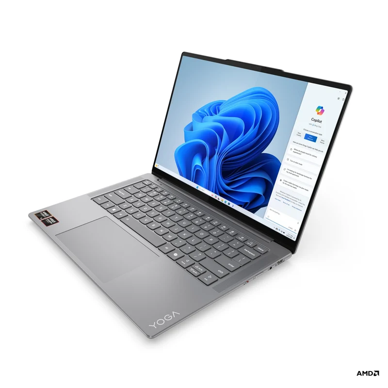 Lenovo Yoga Pro 7 14ASP9 83HN001NPH Laptop (Luna Grey) | 14.5" 2.8K (2880x1800) OLED 120Hz | Ryzen AI 9 365 | 32GB RAM | 1TB SSD | Integrated AMD Radeon 880M Graphics | Windows 11 Home | MS Office Home & Student 2021 + Yoga Sleeve