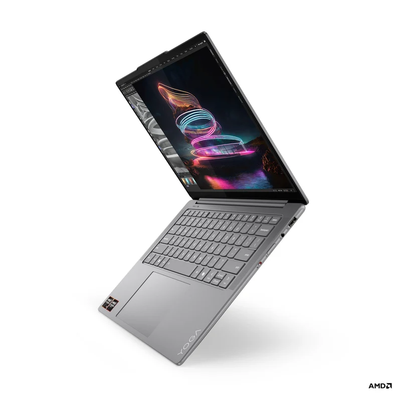 Lenovo Yoga Pro 7 14ASP9 83HN001NPH Laptop (Luna Grey) | 14.5" 2.8K (2880x1800) OLED 120Hz | Ryzen AI 9 365 | 32GB RAM | 1TB SSD | Integrated AMD Radeon 880M Graphics | Windows 11 Home | MS Office Home & Student 2021 + Yoga Sleeve
