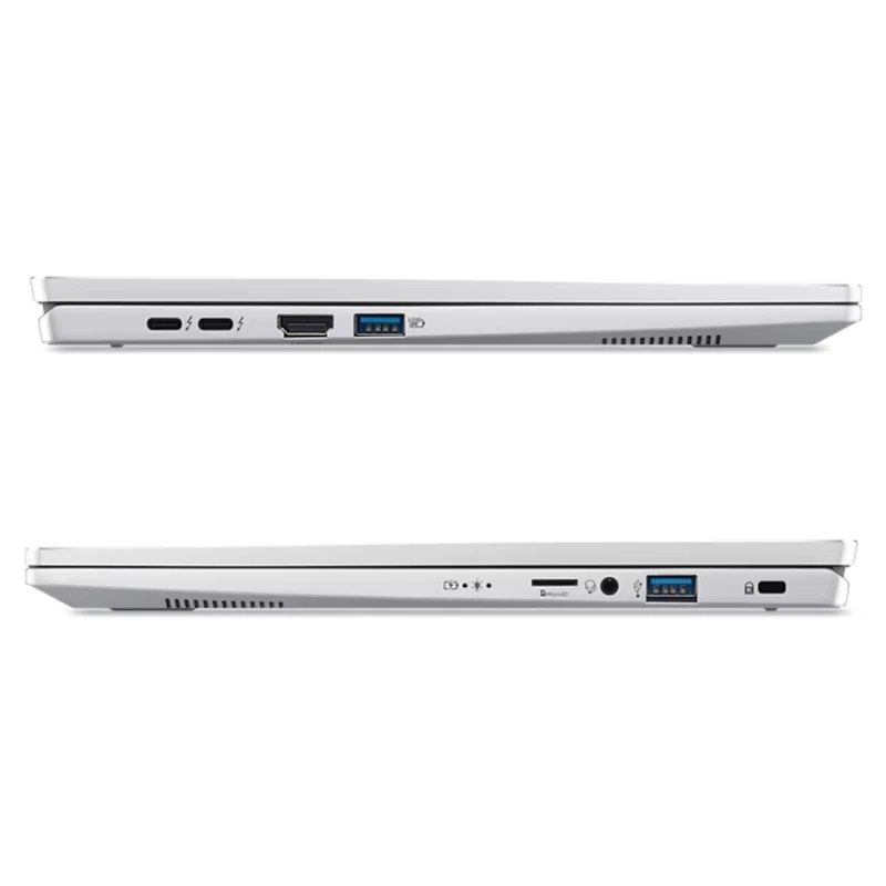 Acer Swift Go 14 SFG14-73-73VB Laptop (Pure Silver) | 14" FHD (1920x1080) OLED | Ultra 7 155H | 16GB RAM | 512GB SSD | Intel Arc Graphics | Windows 11 Home + MS Office Home & Student 2021 + Acer Entry Run Rate Backpack E-1620-P