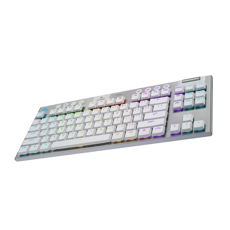 Logitech G915 X Lightspeed Tkl Wireless Gaming Keyboard (Black, White)