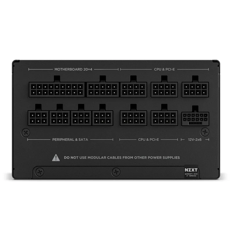NZXT C850 850W 80+ Gold Fully Modular Low-Noise ATX 3.1 Power Supply (PA-8G2BB-US)