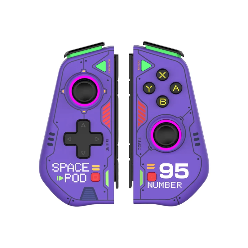 IINE Switch Left and Right Controller (Mecha Purple, Mecha Pink, Mecha White)