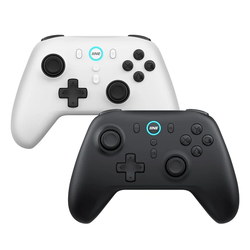 IINE Plutus Wireless Controller for PC (Black, White)