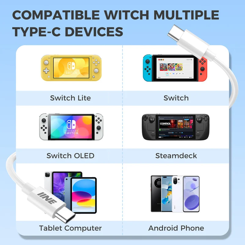 IINE 45W Charger for Nintendo Switch (L978)