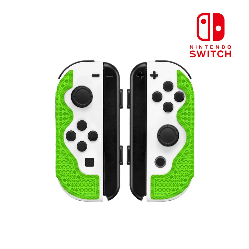 Lizard Skins DuraSoft Polymer Controller Grip 0.5MM for Switch JoyCon (Polar Blue, Crimson Red, Neon, Emerald Green, Tangerine, Wildfire Camo)
