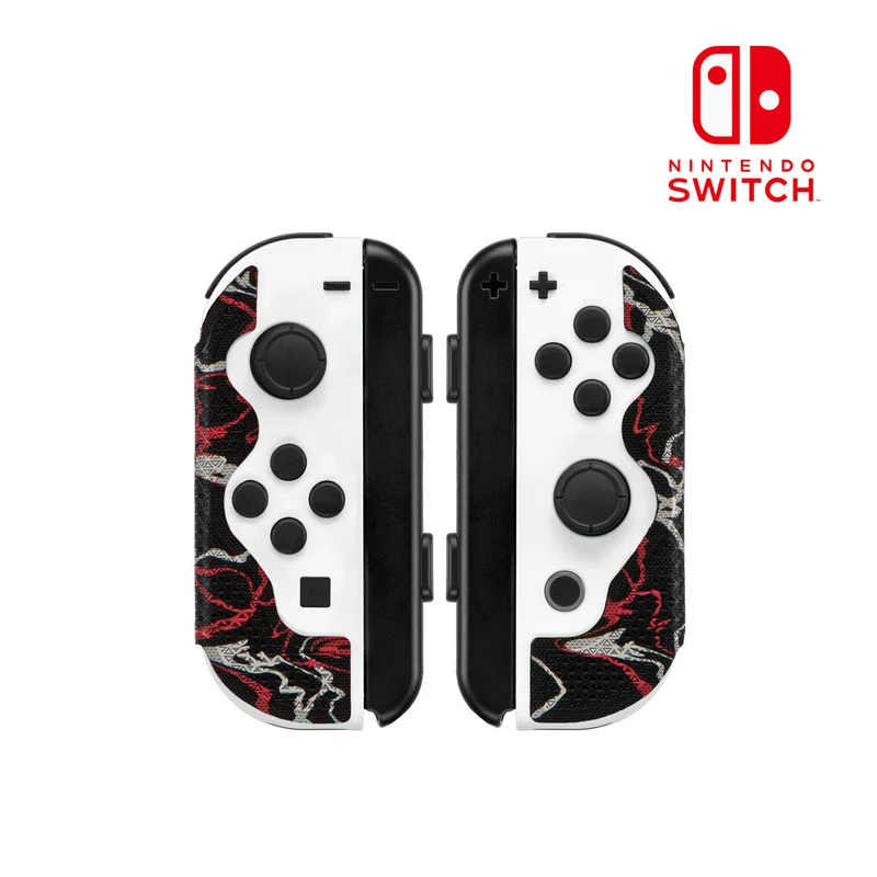 Lizard Skins DuraSoft Polymer Controller Grip 0.5MM for Switch JoyCon (Polar Blue, Crimson Red, Neon, Emerald Green, Tangerine, Wildfire Camo)