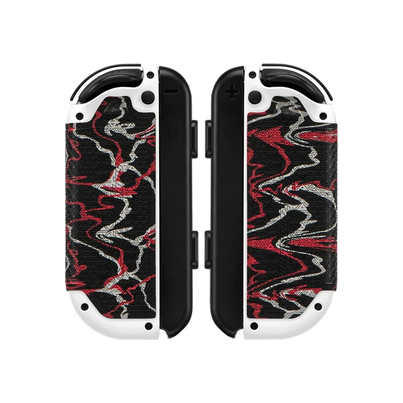 Lizard Skins DuraSoft Polymer Controller Grip 0.5MM for Switch JoyCon (Polar Blue, Crimson Red, Neon, Emerald Green, Tangerine, Wildfire Camo)