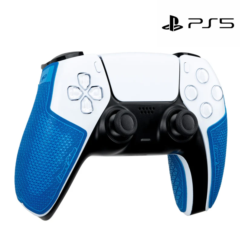 Lizard Skins DuraSoft Polymer Controller Grip 0.5MM for PS5 Dualsense Controller (Polar Blue, Emerald Green, Tangerine, Neon, Black Camo)