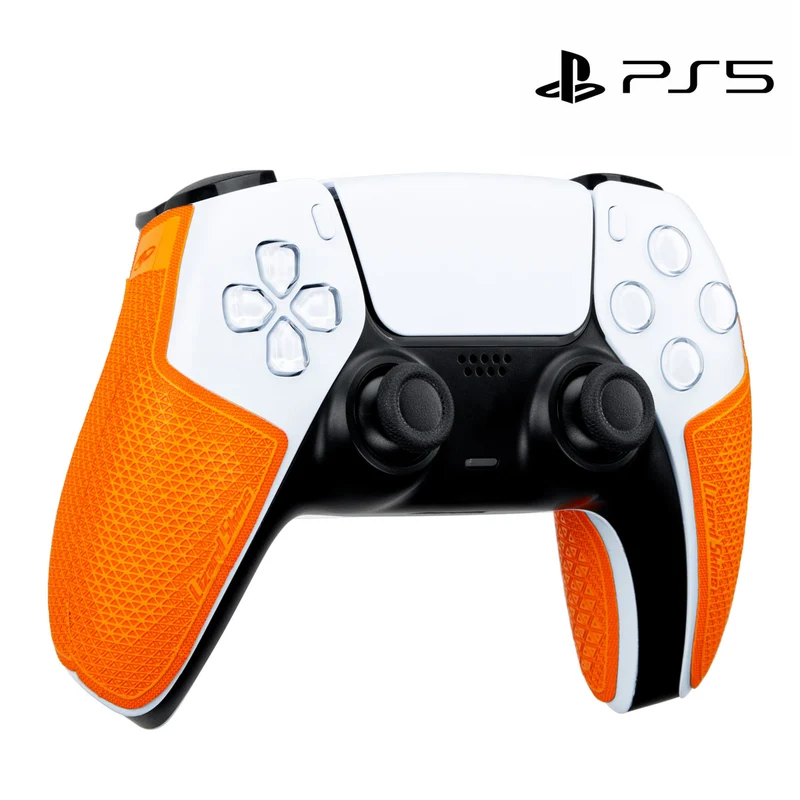 Lizard Skins DuraSoft Polymer Controller Grip 0.5MM for PS5 Dualsense Controller (Polar Blue, Emerald Green, Tangerine, Neon, Black Camo)
