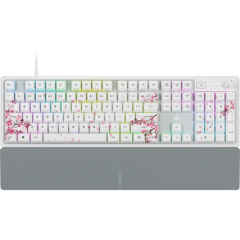 Corsair K70 Core SE RGB Mechanical Gaming Keyboard Cherry Blossom (MLX Red Pre-Lubed Mechanical Switches) (CH-9109C1E-NA)