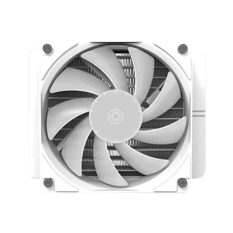 Darkflash Radiant DC-120 ARGB All-In-One 120MM Liquid CPU Cooler (White, Pink)