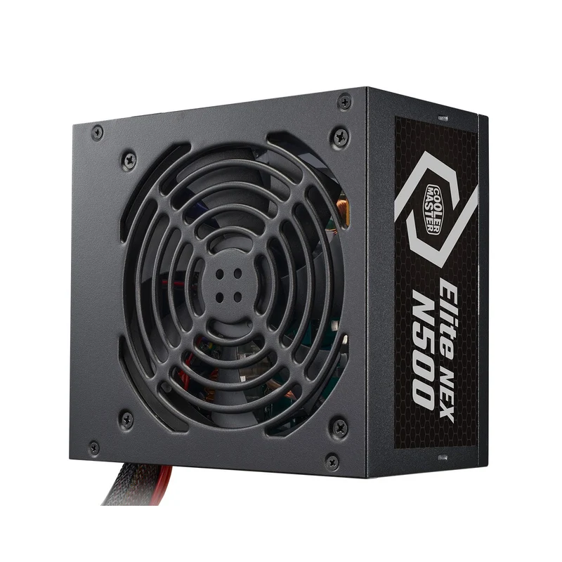 Cooler Master Elite NEX N500 230V 500W ATX Non Modular Power Supply (MPW-5001-ACBN-B)