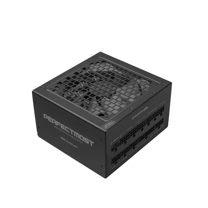 DarkFlash PMT650 650W 80+ Gold ATX 3.1 PCIe 5.1 Ready Full Modular Power Supply (Black)