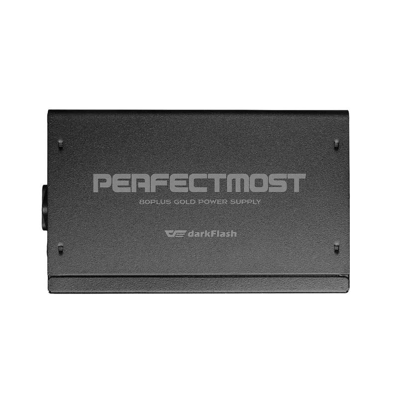 DarkFlash PMT650 650W 80+ Gold ATX 3.1 PCIe 5.1 Ready Full Modular Power Supply (Black)