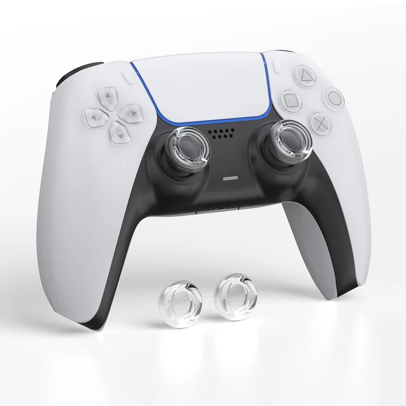 IINE Transparent Thumb Grip Caps for PS5/ Xbox/ Switch Pro Controller (L994)
