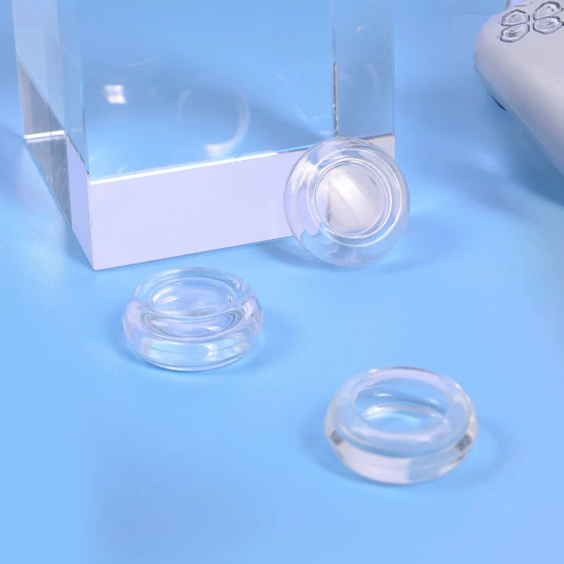 IINE Transparent Thumb Grip Caps for PS5/ Xbox/ Switch Pro Controller (L994)