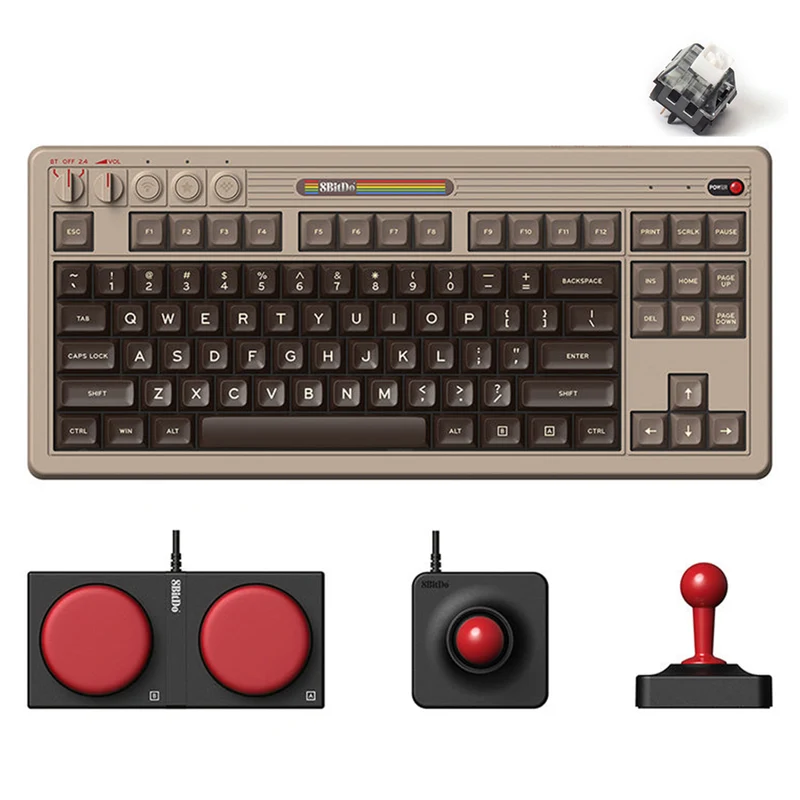 8Bitdo Retro Mechanical Keyboard (C64 Edition, M Edition, N Edition, Fami Edition)
