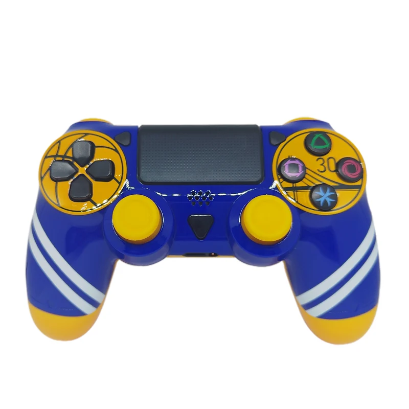 Dobe PS4 Wireless Controller Designed For Gaming Fans (Green, Blue, Purple & Green (2pcs))