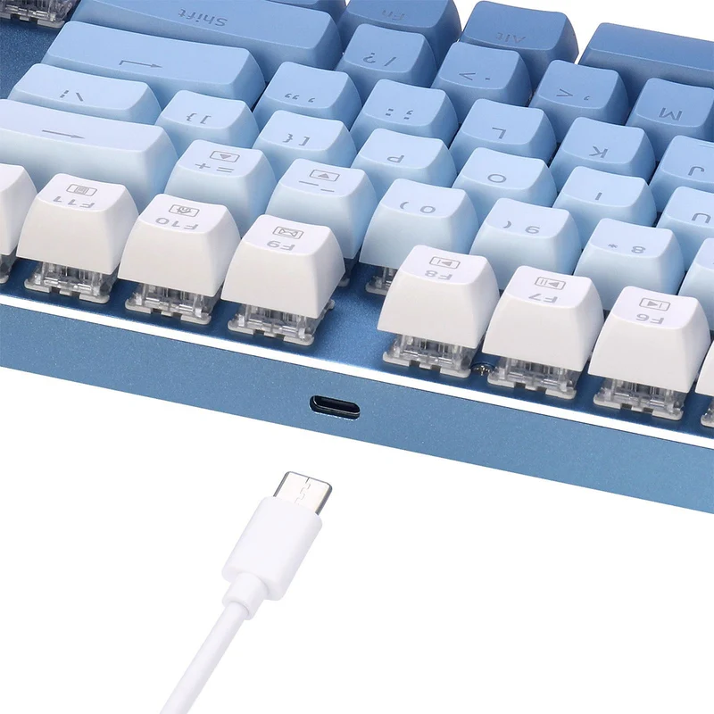 Redragon Devarajas Full-Size Hot-Swappable RGB Mechanical Gaming Keyboard (Dust-Proof Red Switch) (K556GWB-RGB)