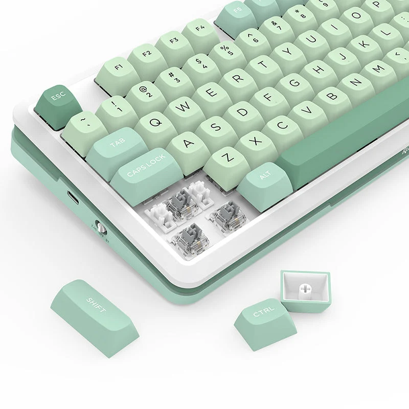 Redragon Cyrus Pro RGB Wireless 75% Gasket Hot-Swappable Mechanical Keyboard With Knob (K681MG-RGB-PRO)