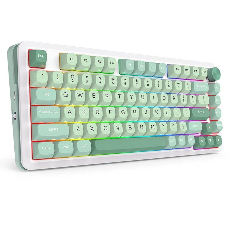 Redragon Cyrus Pro RGB Wireless 75% Gasket Hot-Swappable Mechanical Keyboard With Knob (K681MG-RGB-PRO)