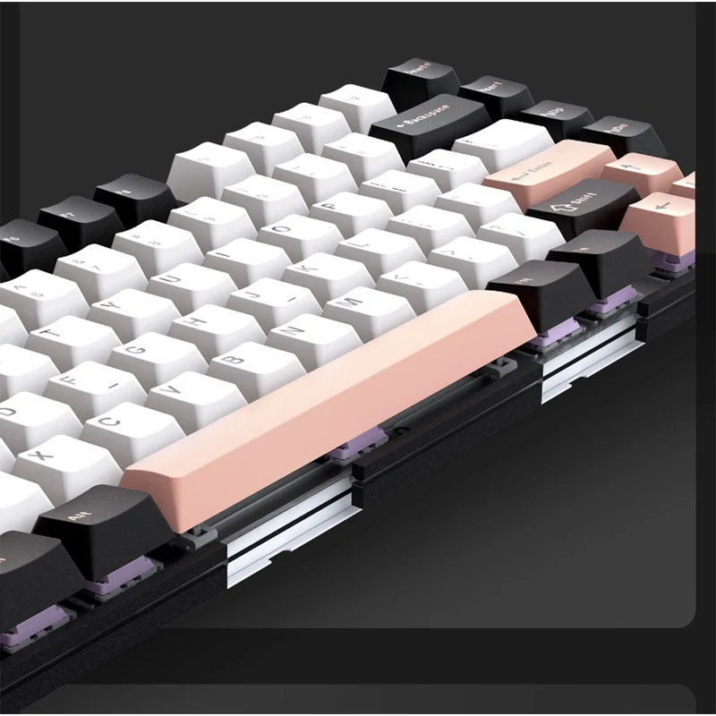VXE75 Aluminum Gasket Structure Wireless Mechanical Keyboard (White) (Ice Berry Switch)